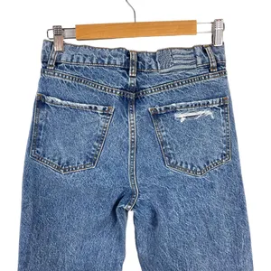 Revice Super 80s High Rise Button Fly Distressed Straight Leg Rigid Jeans SZ 25 thumbnail 12