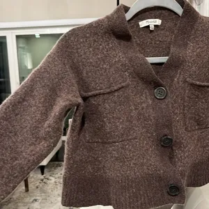 Upton Wool-Blend Cardigan Sweater in good condition. Size M thumbnail 4
