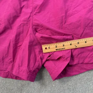 Columbia Women's XL Fuchsia Pink Activewear Shorts Elastic Waist Pockets Nylon thumbnail 3