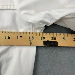 Sean John Jacket Double Breasted Bomber Medium White Cotton Blend Y2K thumbnail 3