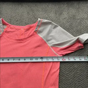 Lululemon Coral Swiftly Tech Short Sleeve Running Top Mesh Raglan Athletic Tee thumbnail 7