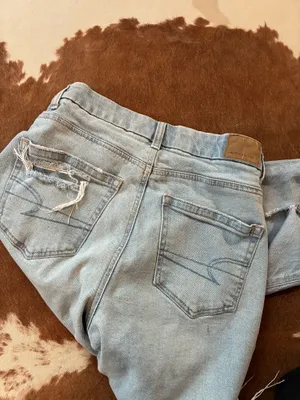 American Eagle curvy mom Jean size 00 regular Strigid real good No flaws! thumbnail 7