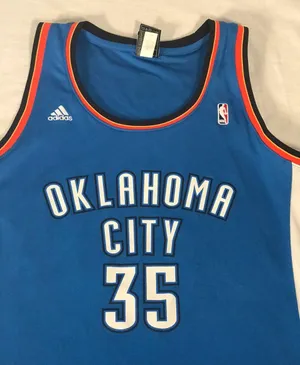 Oklahoma City Kevin Durant Basketball Jersey thumbnail 5
