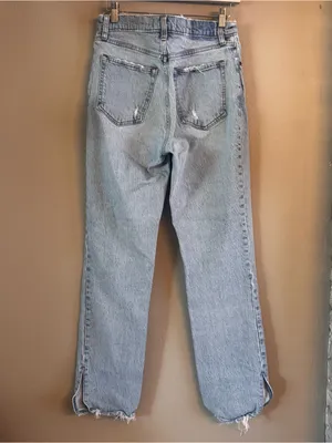 ABERCROMBIE 90s‎ Straight Split Hem Denim thumbnail 6