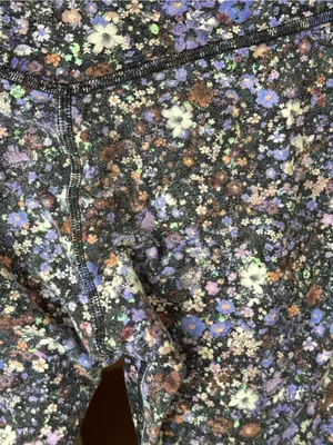 Lululemon Align High-Rise Shorts biker 8" Flower Burst Multi floral print nulu thumbnail 7