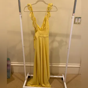 Revolve Yellow Formation Maxi Dress thumbnail 5