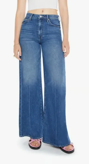 Mother Superior Denim The Undercover Sneak High Rise Wide Leg Denim thumbnail 1