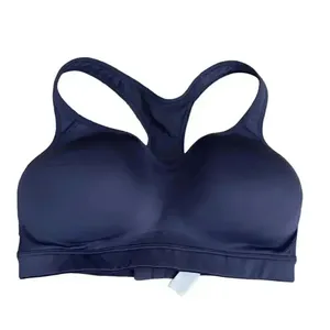 Old Navy Women’s Navy Lightly Padded High Support Racerback Athletic Yoga SZ 34D thumbnail 2