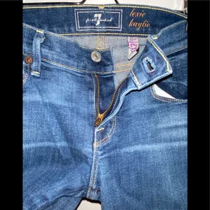 7 For All Mankind The Lexie Petite Women's Blue Jeans Size 25 thumbnail 4