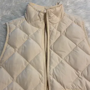 J.Crew Puffer Vest size S BNWOT length 25” bust 36” color cream thumbnail 11