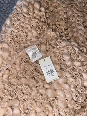 Francesca's NEW  Pink Fringe Infinity Scarf thumbnail 4