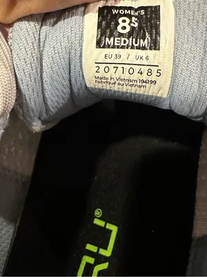 KURU CLOUD DOVE GRAY WHITE ARCH SUPPORT COMFY SNEAKERS 8.5 thumbnail 9