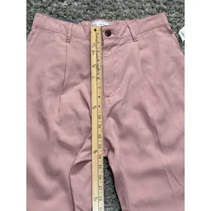 GAP 90s Loose Women’s High Rise Wide Leg Trousers Pink Size S Coastal Boho NWT thumbnail 7