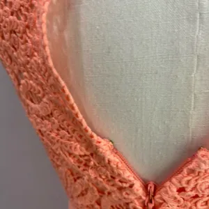 Lilly Pulitzer Neon Orange Crochet‎ Lace Jaimie Shift Sheath Dress Jamie Size S thumbnail 9