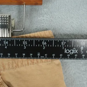J‎ Crew Shorts Womens 6 City Fit Khaki Brown 33x5 Zipper Back Pockets Cotton thumbnail 4