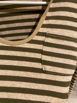 Cropped Stripe Top Layer Top Multi thumbnail 3