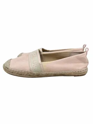 Lauren Ralph Lauren Caylee Pale Pink Espadrille Flats thumbnail 3