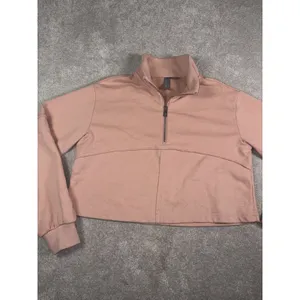 sweaty betty Sand Wash Half Zip Crop Sweatshirt Size 4 thumbnail 7