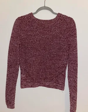 Divided Knit Sweater thumbnail 1