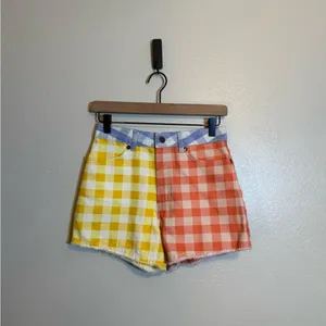 Farm‎ Rio Colorblock Gingham Shorts thumbnail 2