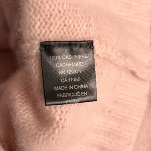 360‎ Cashmere Crop Sweater Pink Small thumbnail 7