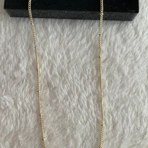 Gold tone 24” Chains with tiny balls thumbnail 3