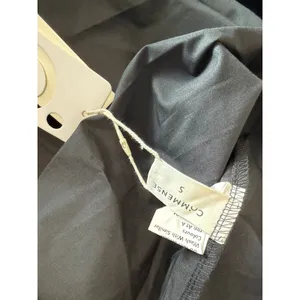 Commense Frenchy Solid Off Shoulder Elegant Minimalist Black Maxi Dress NWT S thumbnail 5