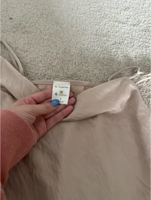 Satin tank top thumbnail 2