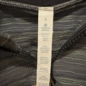 LULULEMON Daily‎ Practice Space Dye Twist Dark Slate Fatigue Green Black size 8 thumbnail 8