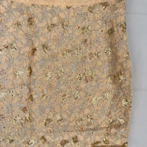 Vero Moda Sequins and Lace Mini Skirt Size 165/68A US 6 thumbnail 5
