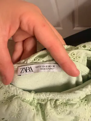 ZARA Light Green Maxi Dress thumbnail 3