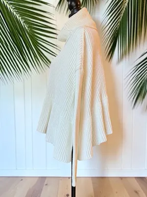 Free People Layer Cake Turtleneck Sweater Cream Size XS thumbnail 6