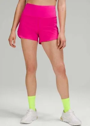 Lululemon Sonic Pink Speed Up Shorts thumbnail 1