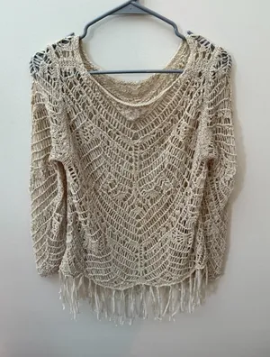 Xhilaration Beach Boho Swim Coverup thumbnail 1