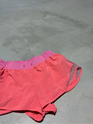 Lululemon Coral Pink Athletic Shorts 6 thumbnail 4