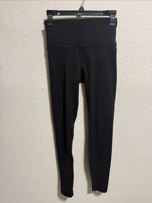 Lululemon Align High Rise Leggings Black Size‎ 4 25 Inseam Nulu Yoga Pants thumbnail 6