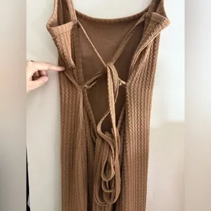 Windsor Brown Backless Sun Dress‎ Size L thumbnail 5