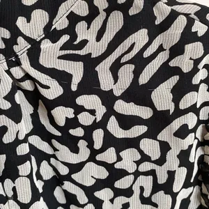 Topshop Animal Print Leopard Cheetah Dress Long Sleeves‎ Ruffle Collared Size 2 thumbnail 9