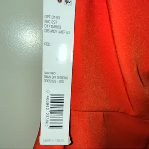 Gianni Bini Vibrant Red Dress thumbnail 4