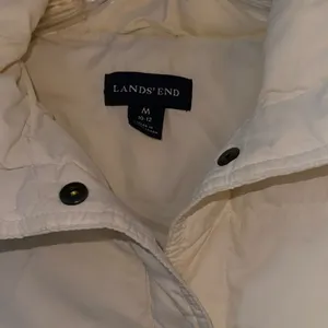 Land’s End Cream Puffer Vest thumbnail 3