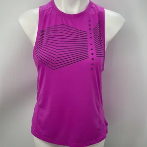 Under Armour sleeveless magenta tank size small thumbnail 2