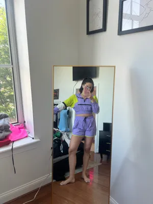SheIn Purple shirts and jacket set thumbnail 2