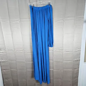 Free People Beach Womens Blue Sunday Stroll Jumper Jumpsuit XS thumbnail 2