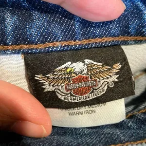 Y2K Harley Davidson 2007 100% cotton Straight Leg 2 Petite NEW #771 thumbnail 11