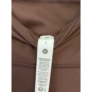 NWT Lululemon Wunder Train High-Rise Tight with Pockets 25" size 2 Espresso thumbnail 6