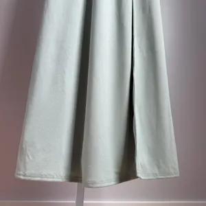 Birdy‎ Grey sz M green flutter sleeve maxi dress thumbnail 4