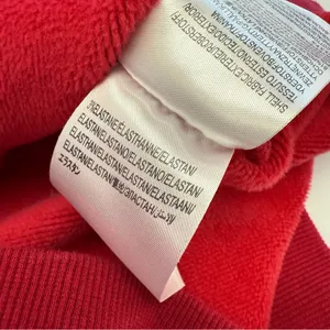 Farm Rio X Anthropologie Warm Welcome Sweatdress Sweatshirt Dress Burgundy Red thumbnail 16