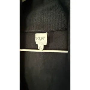 J. Crew Womes Open Front Sweater Blazer With Pockets 100% Cotton Medium 2799 thumbnail 5