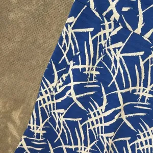 Tyler Boe Blue White Abstract Print Sleeveless Sheath Dress Size Medium #1600 thumbnail 5