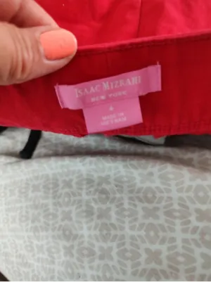 Isaac Mizrahi Red Shorts thumbnail 7